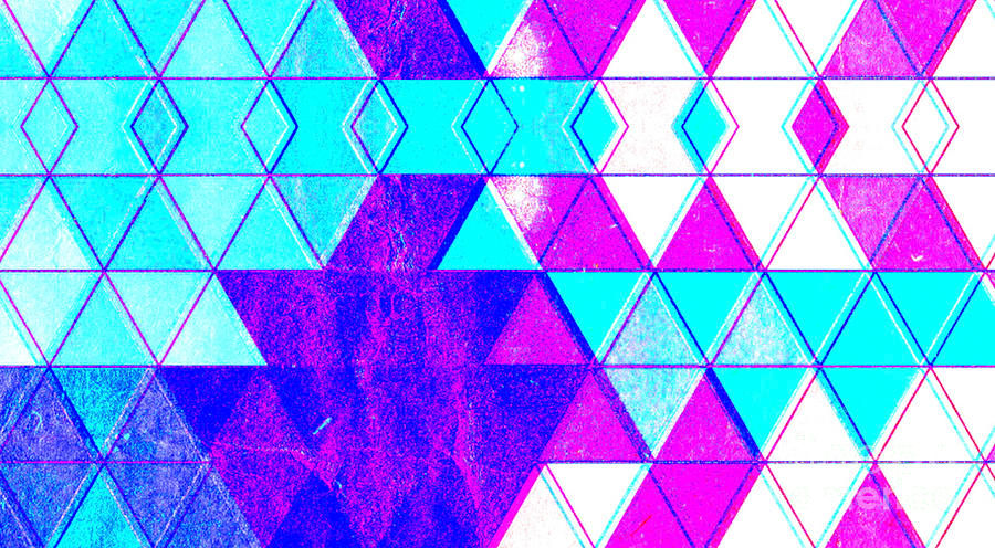 Wallpaper #_7g21pIBJvJKYCmEItw-176 Triangles Digital Art by Maryfornia Collections Fine Art America