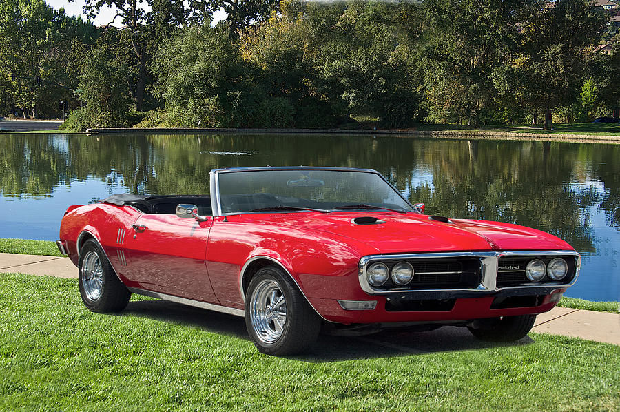 Wallpaper #KpyZ4pIBZHQxiYarYME517 1968 Pontiac Firebird Convertible Photograph by Dave Koontz