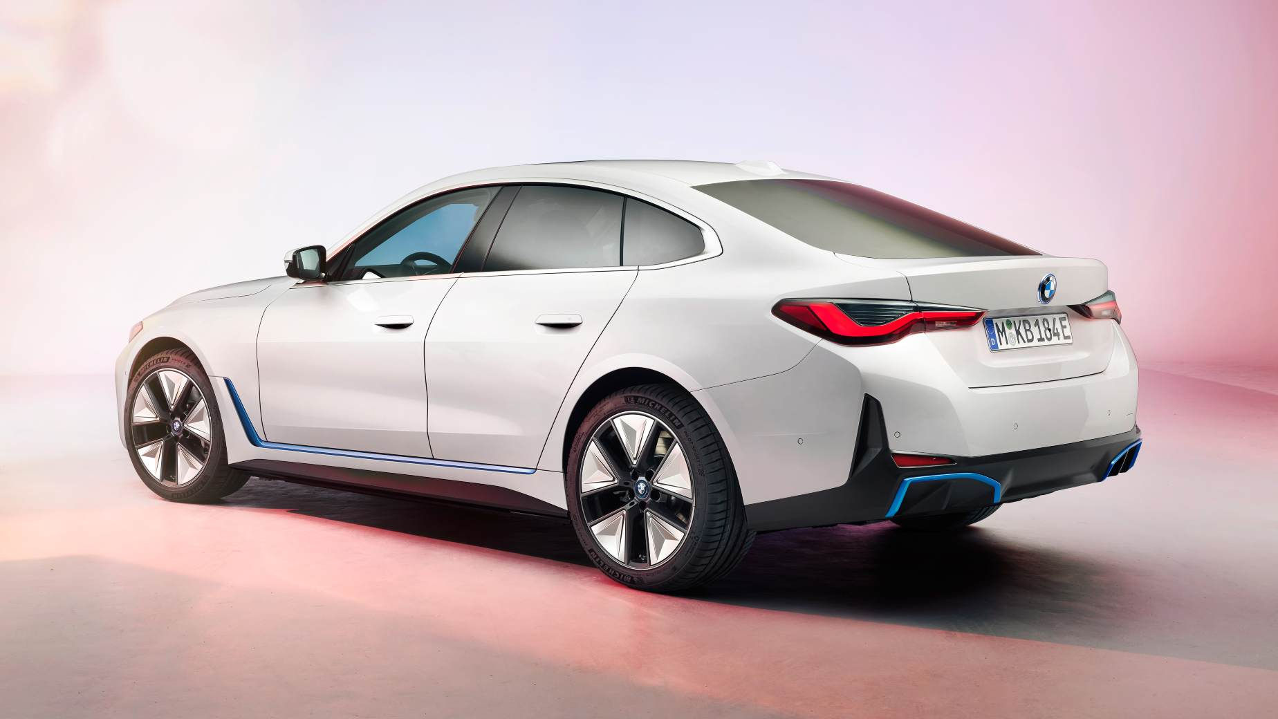 Wallpaper #qFjDNJMBzN9vxX34JT17184 BMW I4 Electric Four Door Coupe Showcased in Production Form to Have a