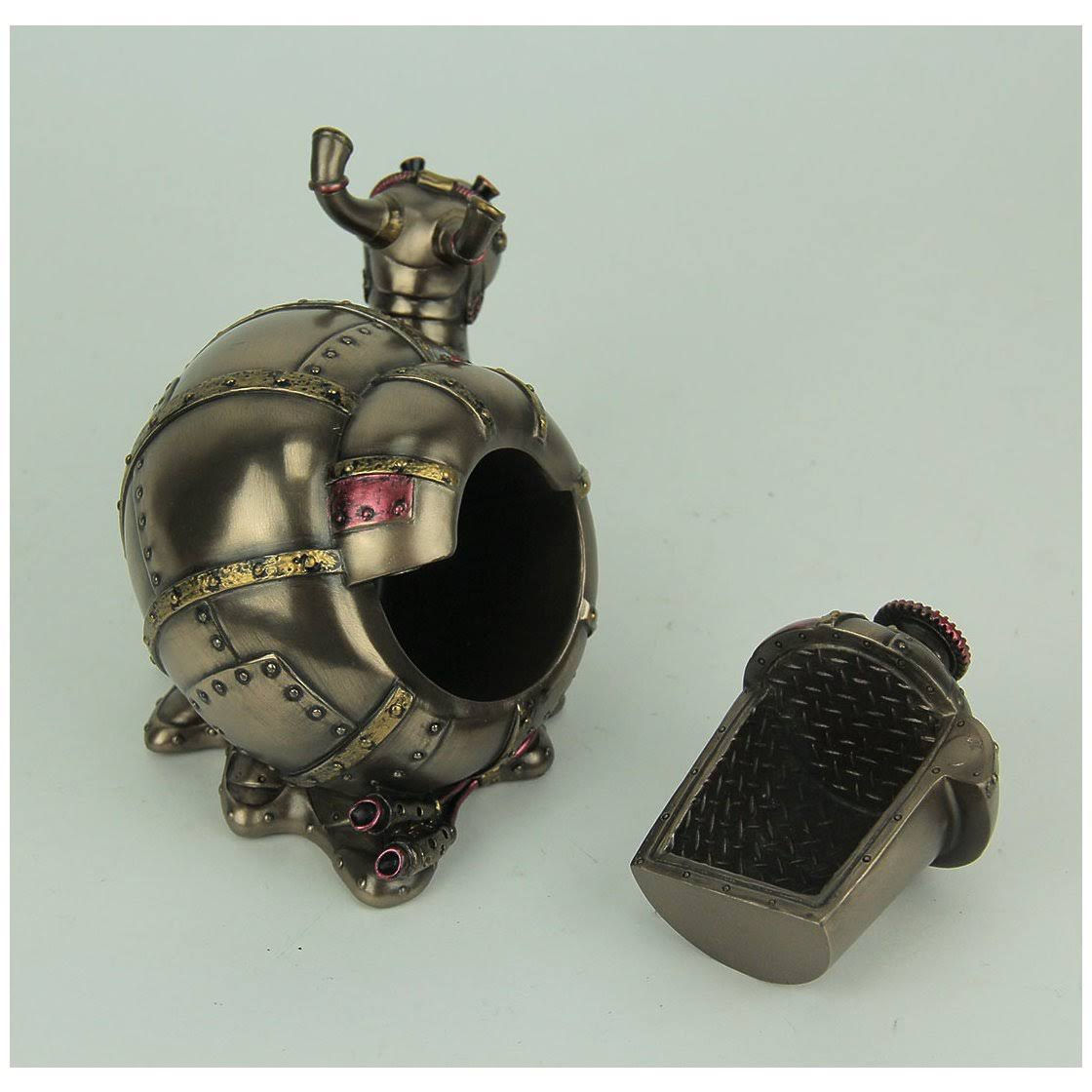 Wallpaper #7DE0NZMB5zzyi_yYk1WD178 Veronese Design Highly Detailed Steampunk Land Snail Trinket Box Wgl 03