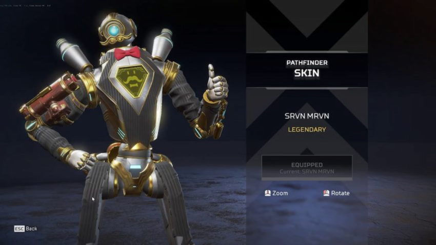 Wallpaper #ZLj12ZIBJvJKYCmEWO8r103 The Rarest Pathfinder Skins in Apex Legends Gamepur