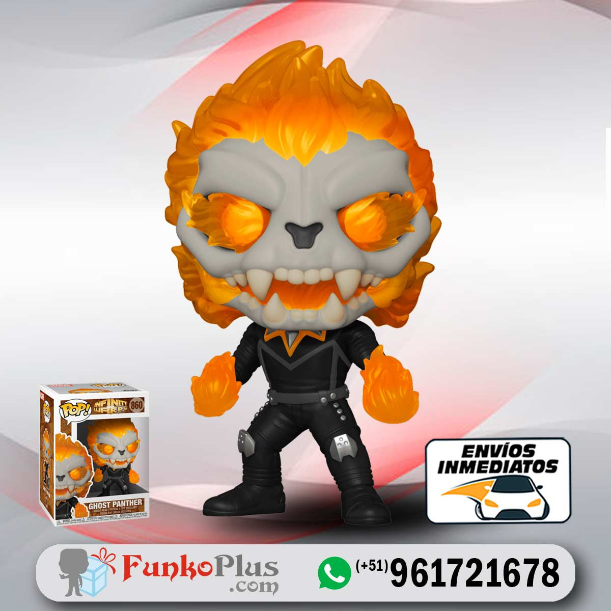 Wallpaper #1qVvOJMBVBiSkHCapo06318 Funko Pop Marvel Infinity Warps Ghost Panther