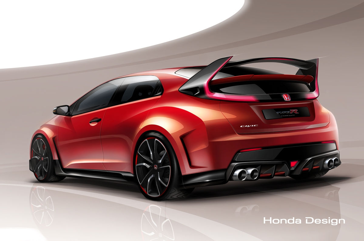 Wallpaper #eqXVNpMBVBiSkHCacIqq327 New Honda Civic Type R Concept Average Joes