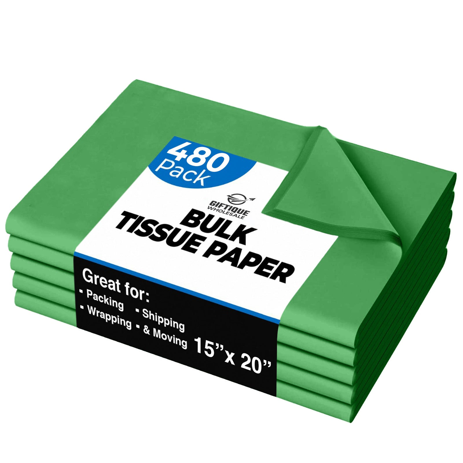 Wallpaper #i2cO9ZIBSpphPi3-vn0v64 Emerald Green Tissue Paper in Bulk 15x20 Inch 480 Sheets
