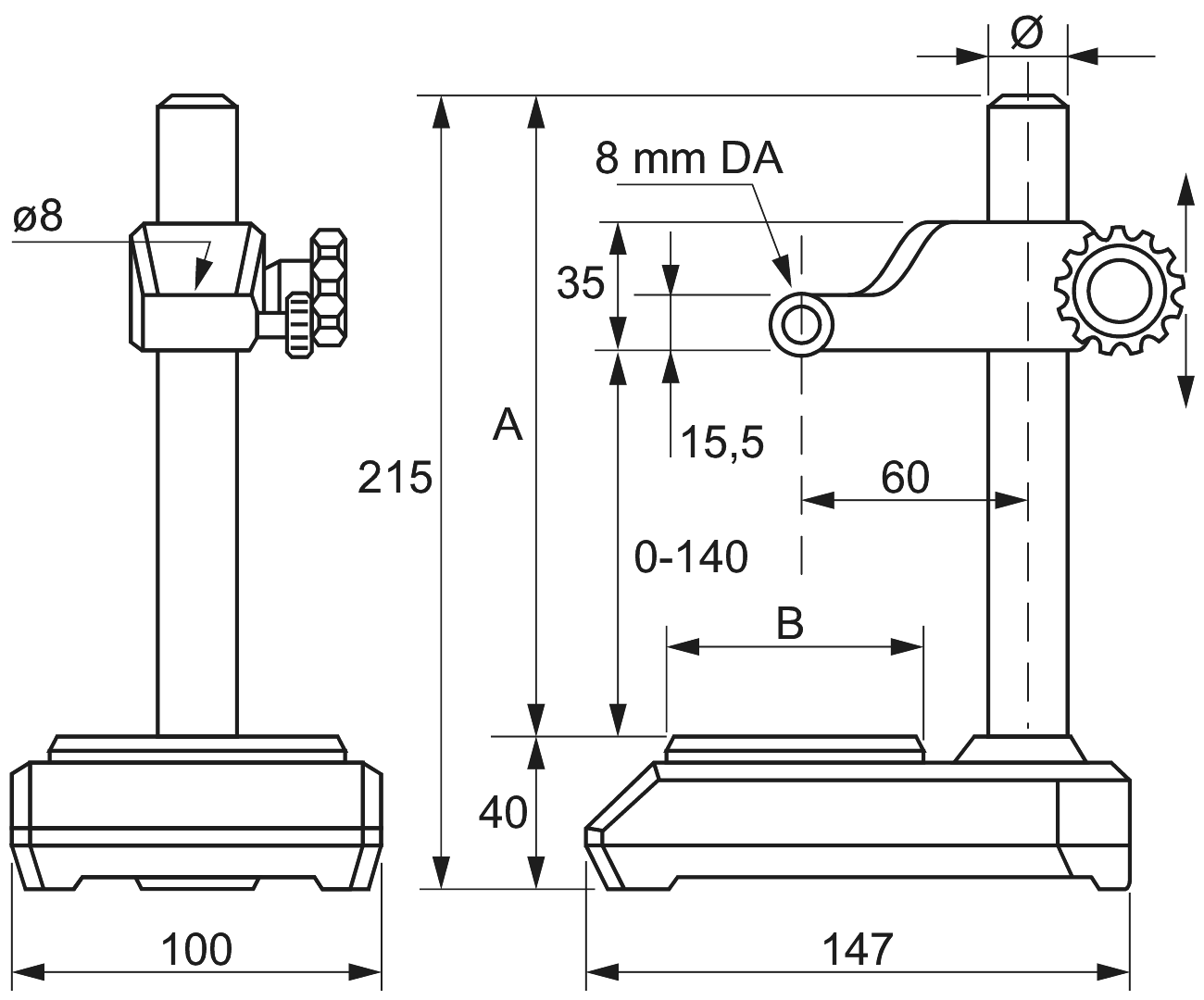 Wallpaper #zWco_ZIBSpphPi3-xppn74 Dial Gauge Holder with Micrometric Shift Alpa Cd030