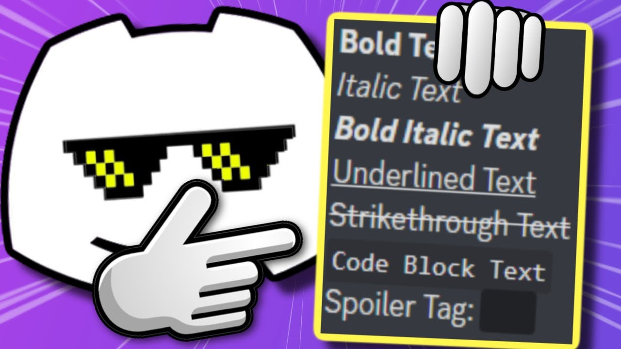 Wallpaper #i7gc2JIBJvJKYCmEL-bJ225 How to Do Discord Text Tricks Text Styles Youtube