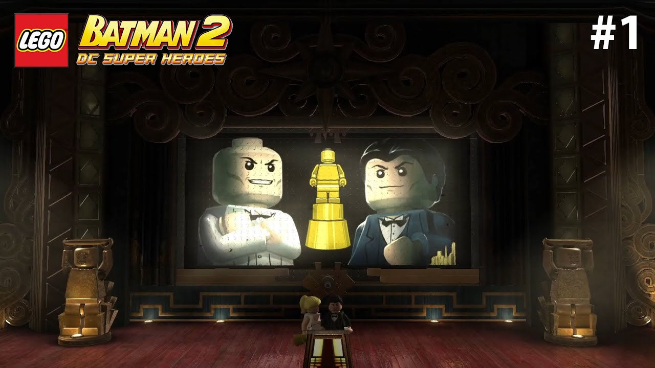 Wallpaper #PLn53ZIBJvJKYCmEwAP528 Lego Batman 2 DC Super Heroes Walkthrough Part 1 Theatrical Pursuits