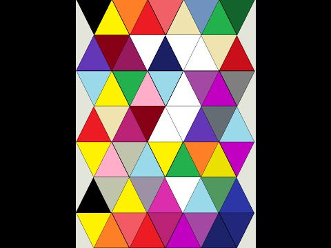 Wallpaper #Dbiz25IBJvJKYCmE9fje93 Easy Geometric Abstract Art in Paint Triangles Part 6 Youtube