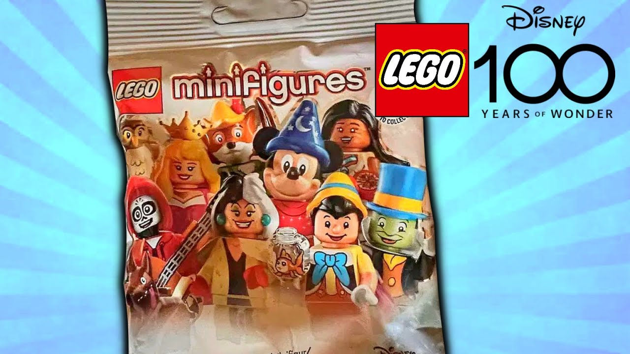 Wallpaper #VLgn2pIBJvJKYCmEXPAr290 Lego Disney 100 Years Minifigures Series Found in Stores Youtube