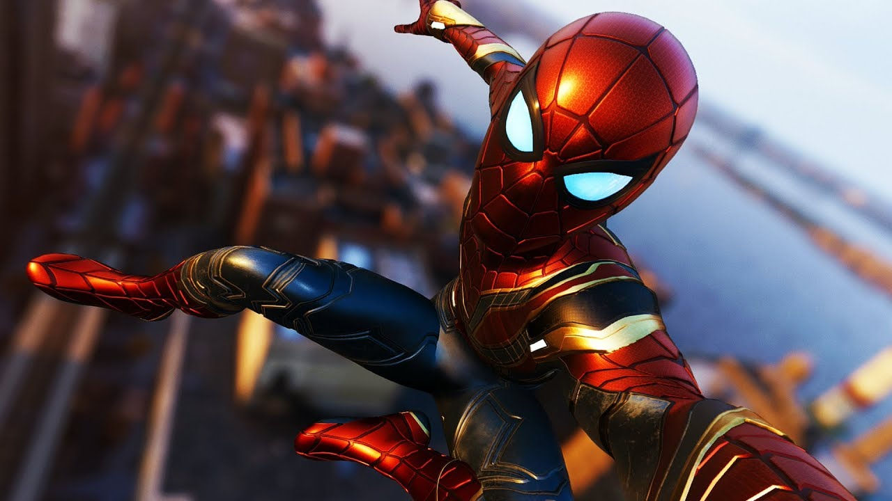 Wallpaper #33a76 Homecomings Iron Spider Suit Revealed Screen Rant