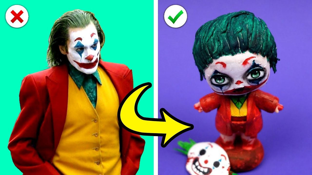 Wallpaper #z7gB2ZIBJvJKYCmE2Or-240 How to Make a Joker 2019 from a Doll Hacks and More Toy Diy Ideas