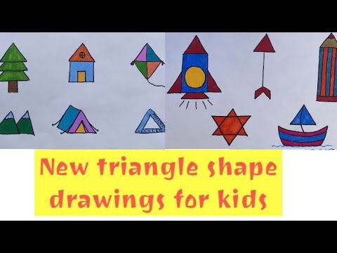 Wallpaper #Dbiz25IBJvJKYCmE9fje33 Easy Triangle Shape Drawings Draw with Triangle Shape Shapes Drawing