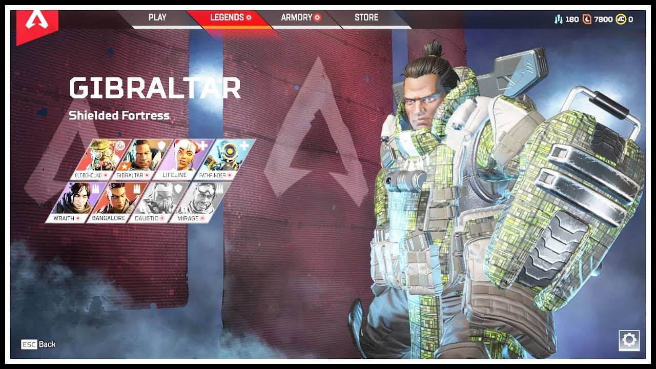 Wallpaper #63c0c How to Play Gibraltar Apex Legends Character Guide Allgamers