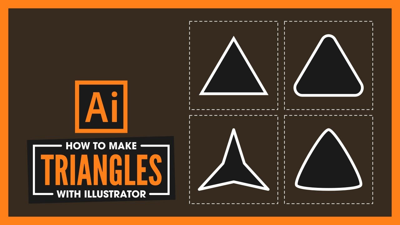 Wallpaper #_bix25IBJvJKYCmEN_fQ1 How to Make a Triangle in Illustrator Simple Basics Youtube
