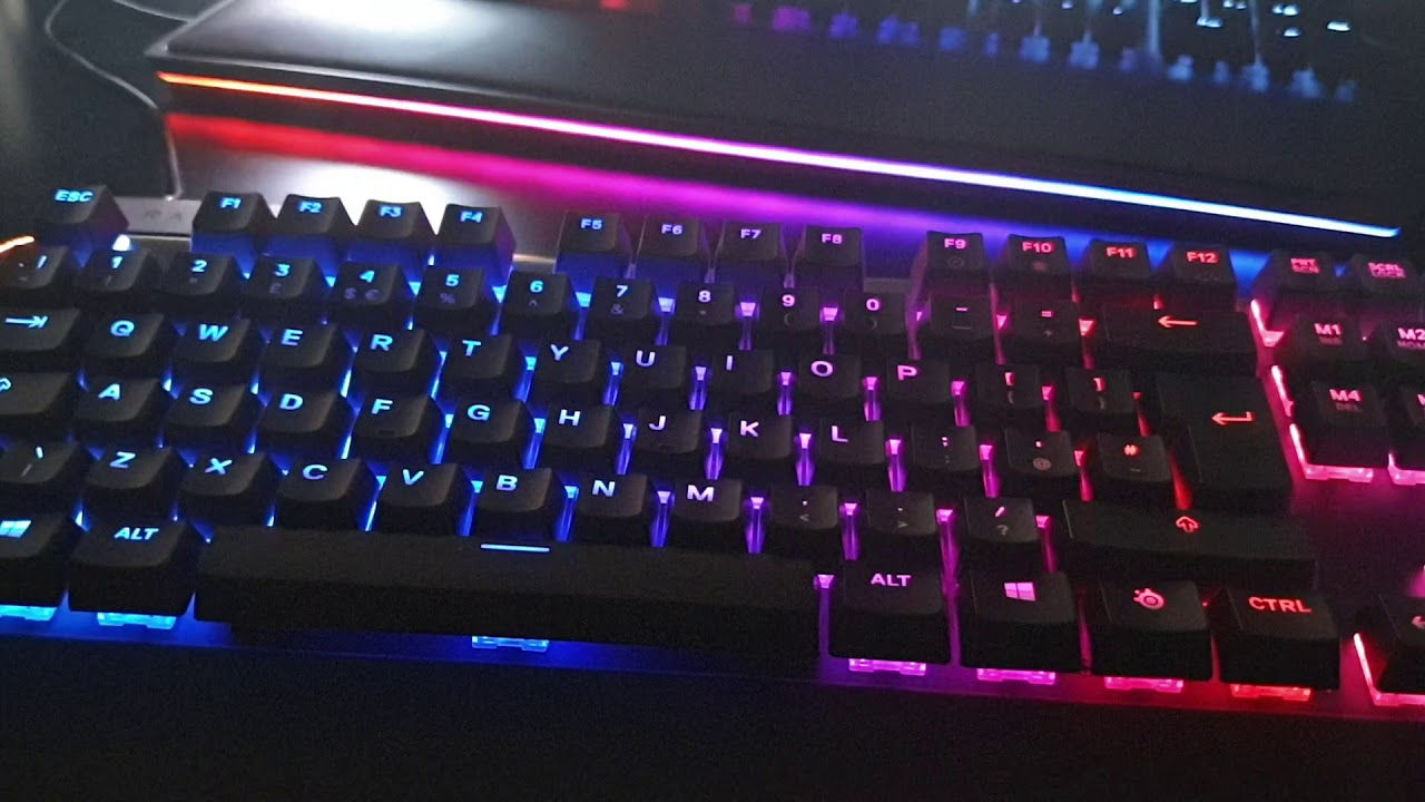 Wallpaper #n7jo15IBJvJKYCmEcuUh145 Steelseries Apex 5 LED Effects Youtube