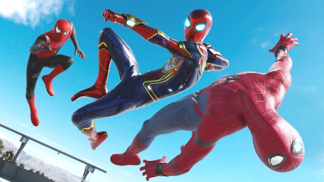 Wallpaper #33a76 Homecomings Iron Spider Suit Revealed Screen Rant