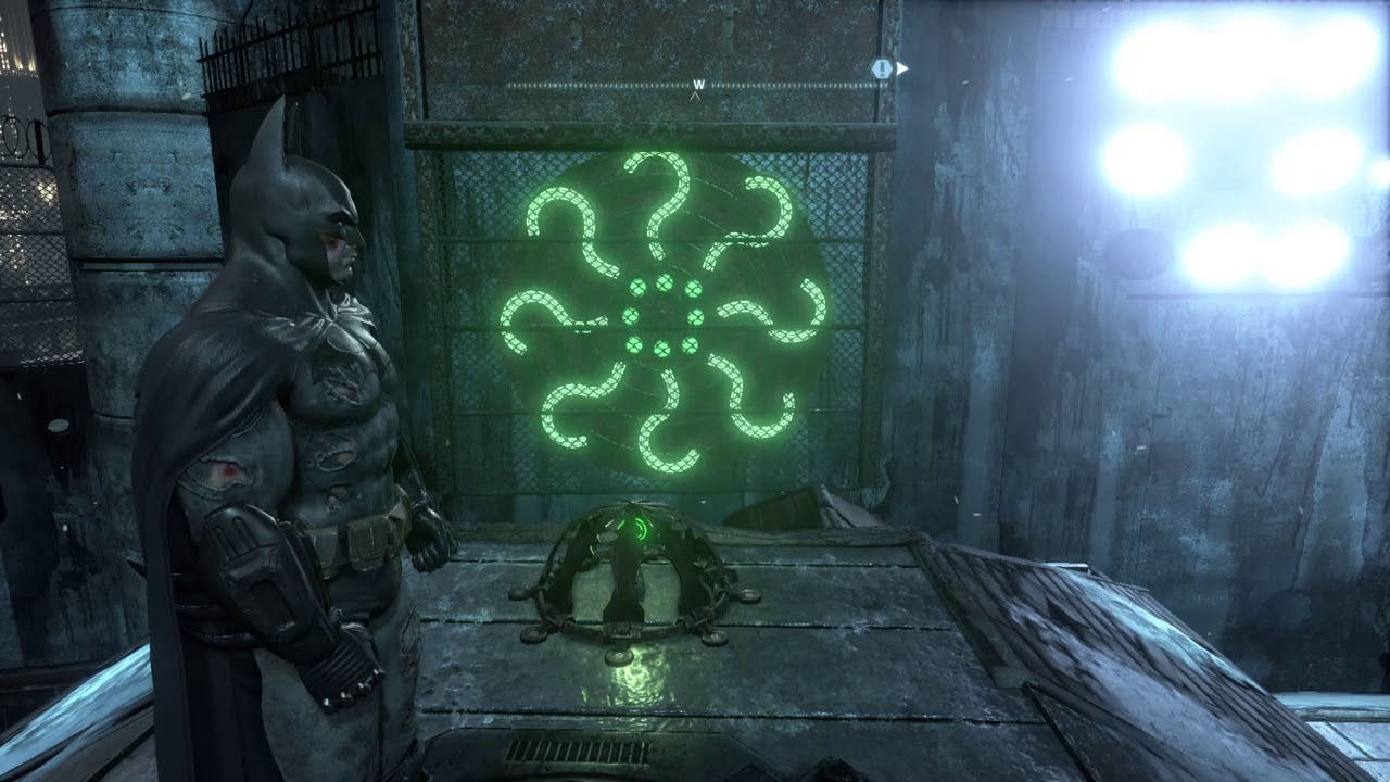 Wallpaper #zLhe2JIBJvJKYCmEY-c6219 Arkham City Riddler Trophy Spinning Question Marks Youtube