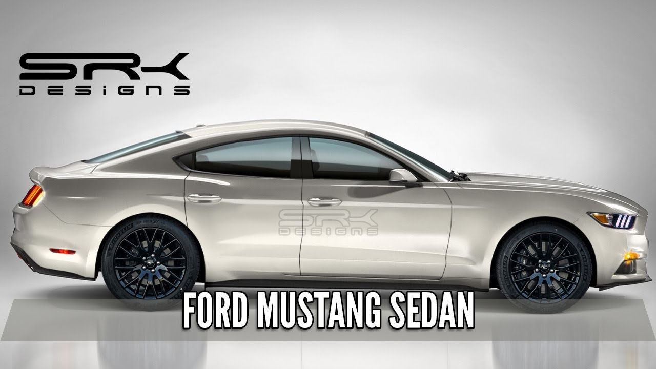 Wallpaper #xrkW35IBJvJKYCmEHAgX80 Ford Mustang 4 Door Sedan Rendering Srk Designs Youtube