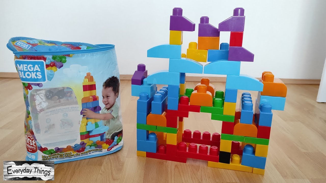 Wallpaper #634d6 Mega Bloks First Builders Big Building Bag with Big Building Blocks