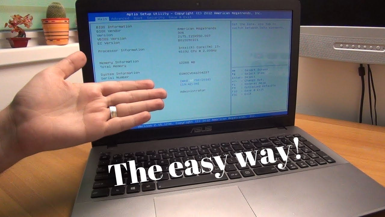 Wallpaper #8bhG2pIBJvJKYCmESfA4183 How to Enter the Bios on Most Asus Laptops the Easy Way Youtube
