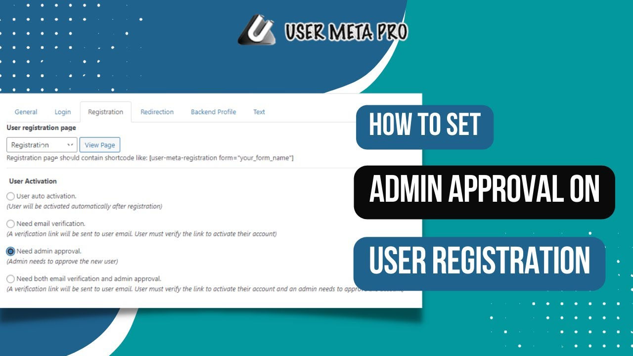 Wallpaper #CbiC3JIBJvJKYCmEUPzh149 How to Set Admin Approval on User Registration Youtube