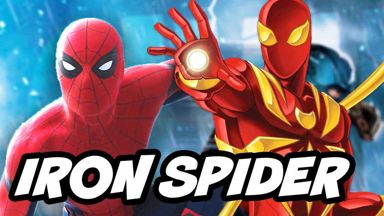 Wallpaper #33a76 Homecomings Iron Spider Suit Revealed Screen Rant