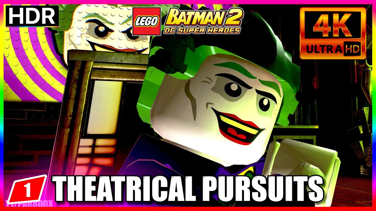 Wallpaper #PLn53ZIBJvJKYCmEwAP532 Lego Batman 2 Theatrical Pursuits Part 1 PC 4K Gameplay Youtube