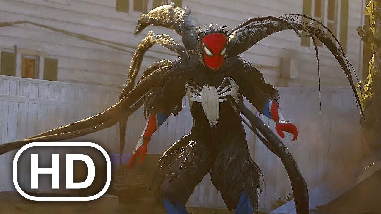 Wallpaper #_bgz2JIBJvJKYCmEJObp274 Spider Man Black Suit Transformation Scene 2023 Spider Man 2 Youtube