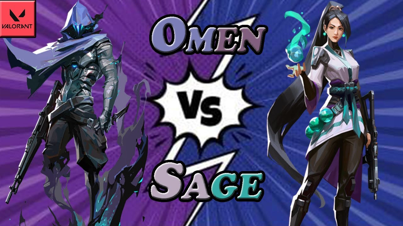 Wallpaper #k5x64pIBZHQxiYar7MCo23 Valorant Omen vs Sage Youtube