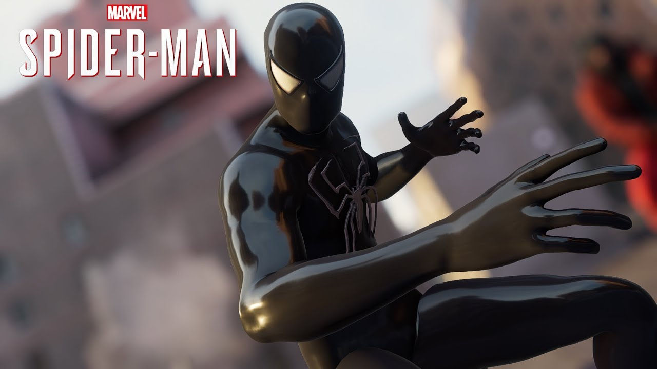 Wallpaper #R7iM25IBJvJKYCmEZffw125 Spider Man PC Spider Man 3 Unused Black Suit V2 Mod Free Roam