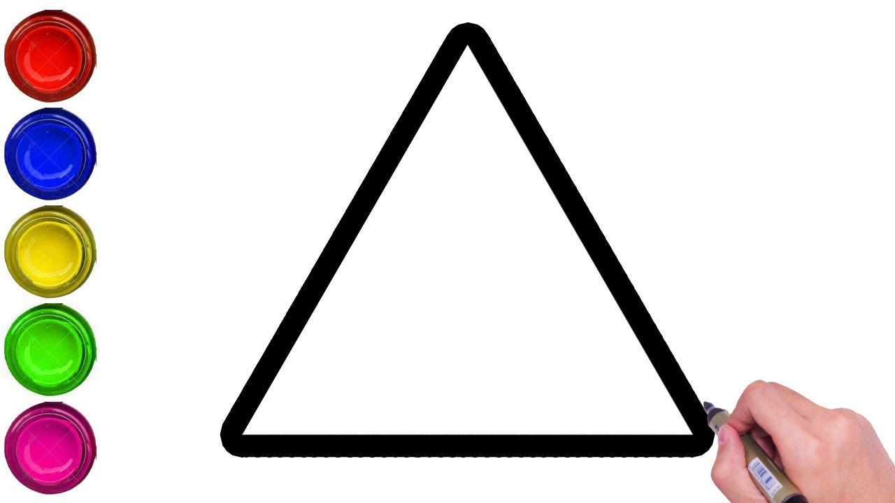 Wallpaper #Dbiz25IBJvJKYCmE9fje4 How to Draw a Triangle for Kids Easy Drawing Triangle for Kids