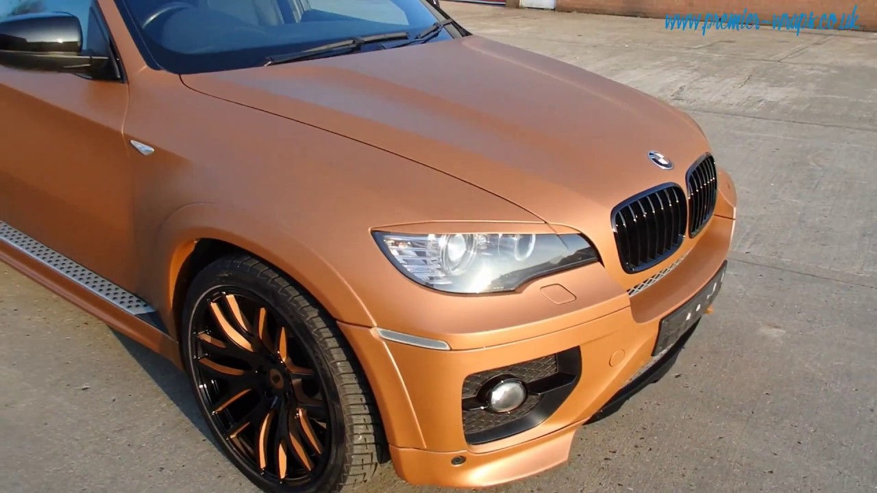 Wallpaper #Y5zT4ZIBZHQxiYarWL2R208 Matte Copper Gloss Black Wrap to BMW X6 Youtube