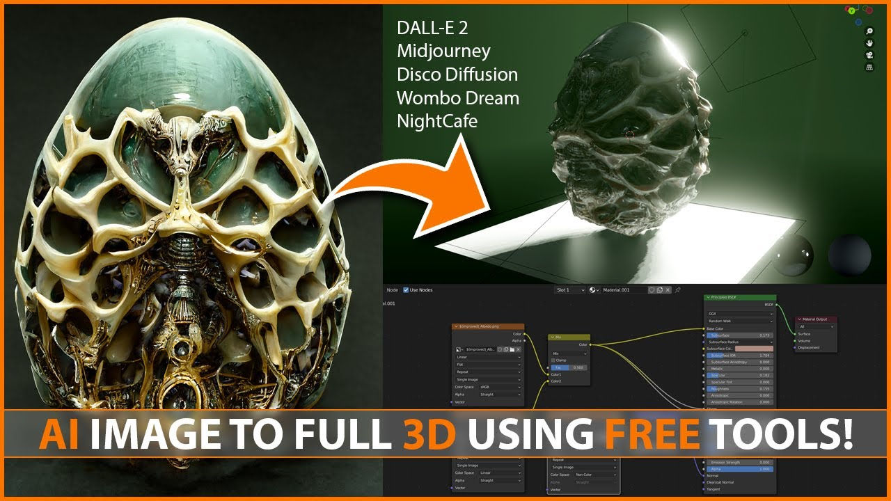 Wallpaper #v7hw2pIBJvJKYCmEjfFq396 Convert AI Generated D Images to D Models for Use in Blender and My