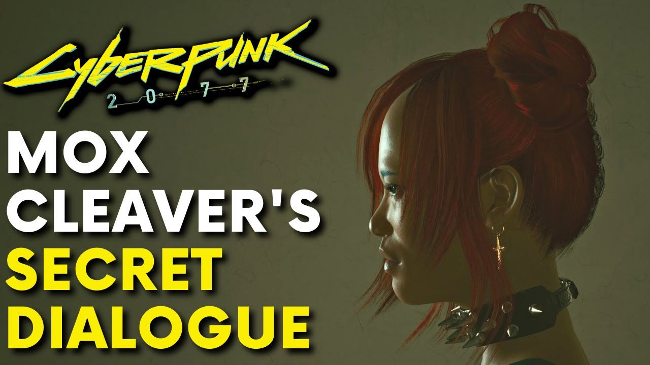 Wallpaper #brgy3ZIBJvJKYCmEnf-H113 Cyberpunk 2077 Mox Cleavers Secret Dialogue with Her Dad Location