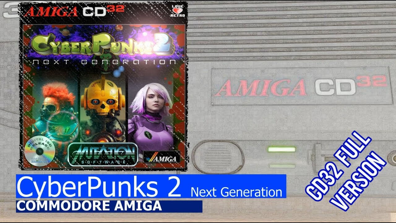 Wallpaper #SLhR2ZIBJvJKYCmEiexE222 Commodore Amiga Cyberpunks 2 Cd32 Full Version 1h Gameplay Youtube