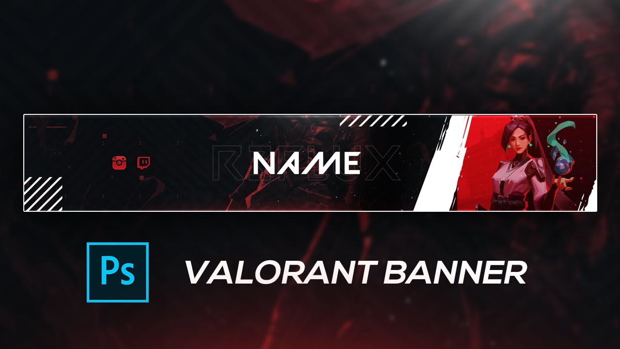 Wallpaper #k5x64pIBZHQxiYar7MCo224 Free Valorant Banner Template Photoshop Psd 2020 Youtube