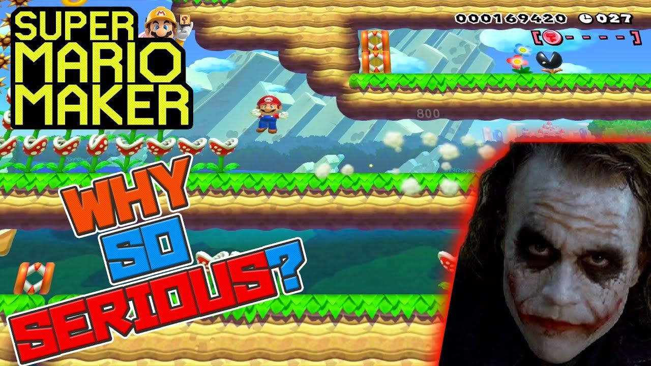 Wallpaper #27ip25IBJvJKYCmEkfew80 A New Joker Movie Reupload Super Mario Maker Super Expert with