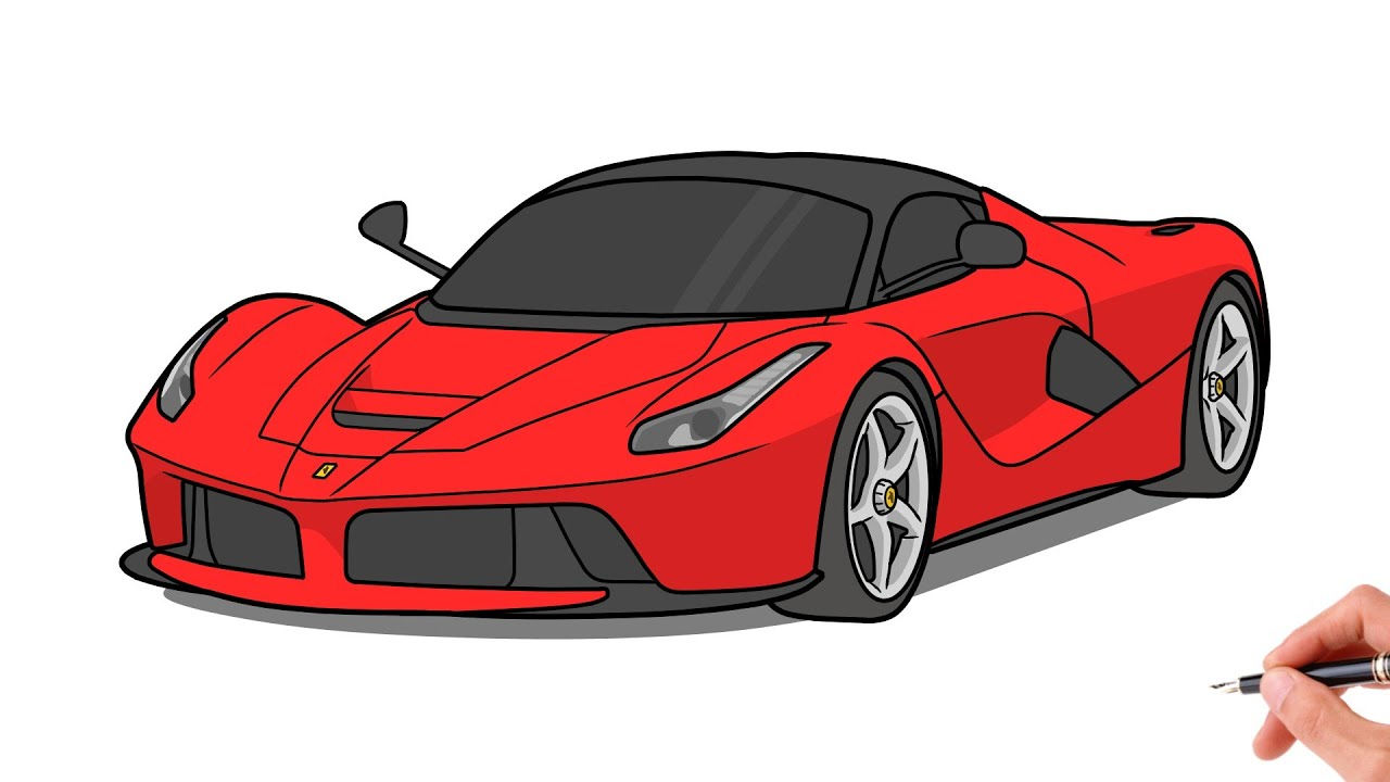 Wallpaper #WrjF3JIBJvJKYCmE7f2M243 How to Draw a Ferrari Laferrari 2013 Drawing Ferrari Laferrari 2017