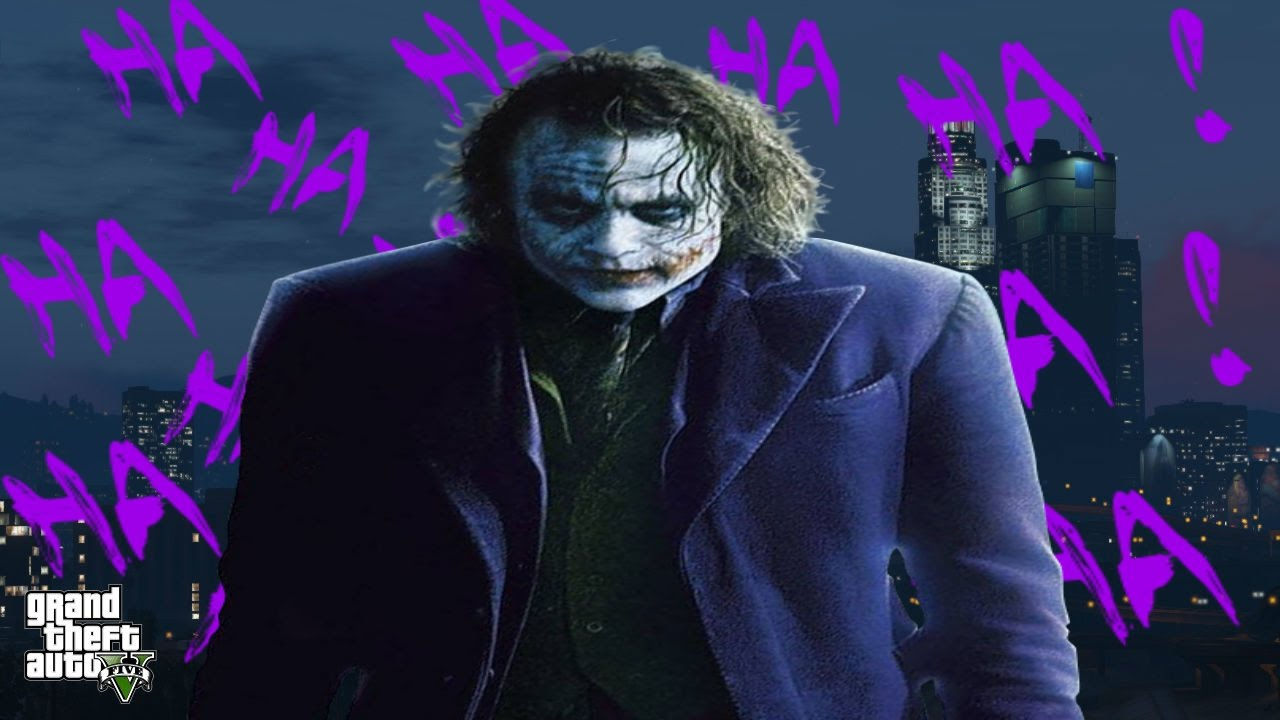 Wallpaper #pLg525IBJvJKYCmE3_XP366 How to Make Heath Ledgers Joker in Grand Theft Auto 5 Youtube