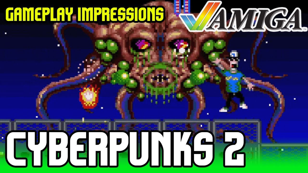 Wallpaper #SLhR2ZIBJvJKYCmEiexE44 Cyberpunks 2 Next Generation Amiga Gameplay Impressions Youtube