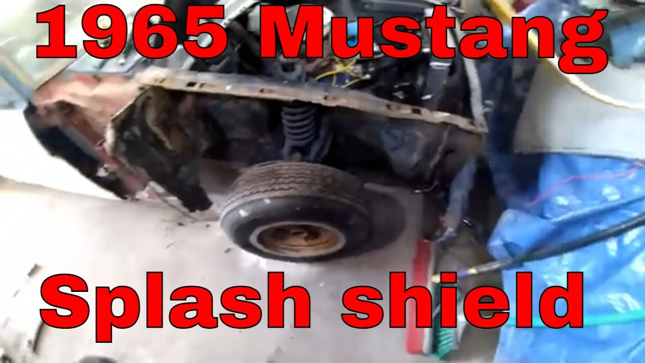 Wallpaper #xpwX4ZIBZHQxiYararlh191 1965 Mustang Inner Fender and Splash Shield Youtube
