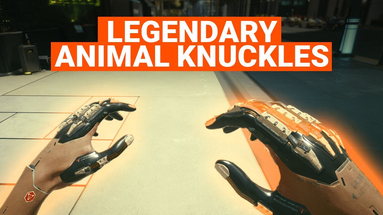 Wallpaper #M7ig1pIBJvJKYCmEdt_e66 Legendary Animal Knuckles Location Cyberpunk 2077 Best Gorilla Arms