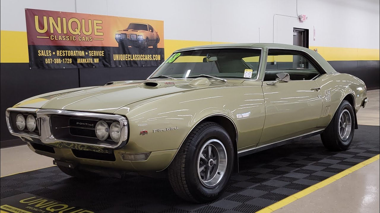 Wallpaper #Lbi625IBJvJKYCmEKvib189 1968 Pontiac Firebird 400 for Sale 42900 Youtube