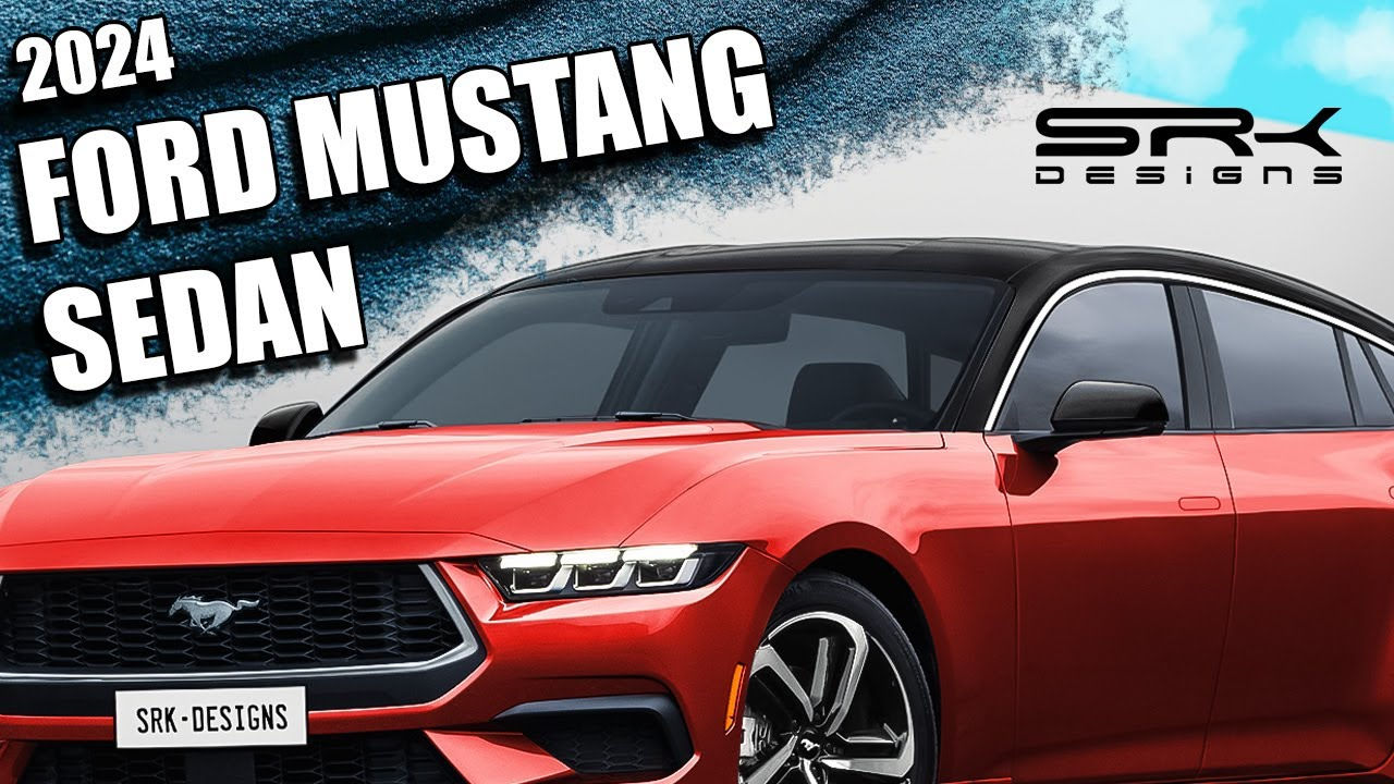 Wallpaper #xrkW35IBJvJKYCmEHAgX67 All New Ford Mustang Sedan the Family Muscle Car Rendering Srk
