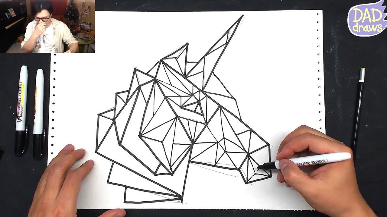 Wallpaper #Dbiz25IBJvJKYCmE9fje222 Drawing Animals Triangles Geometry Youtube