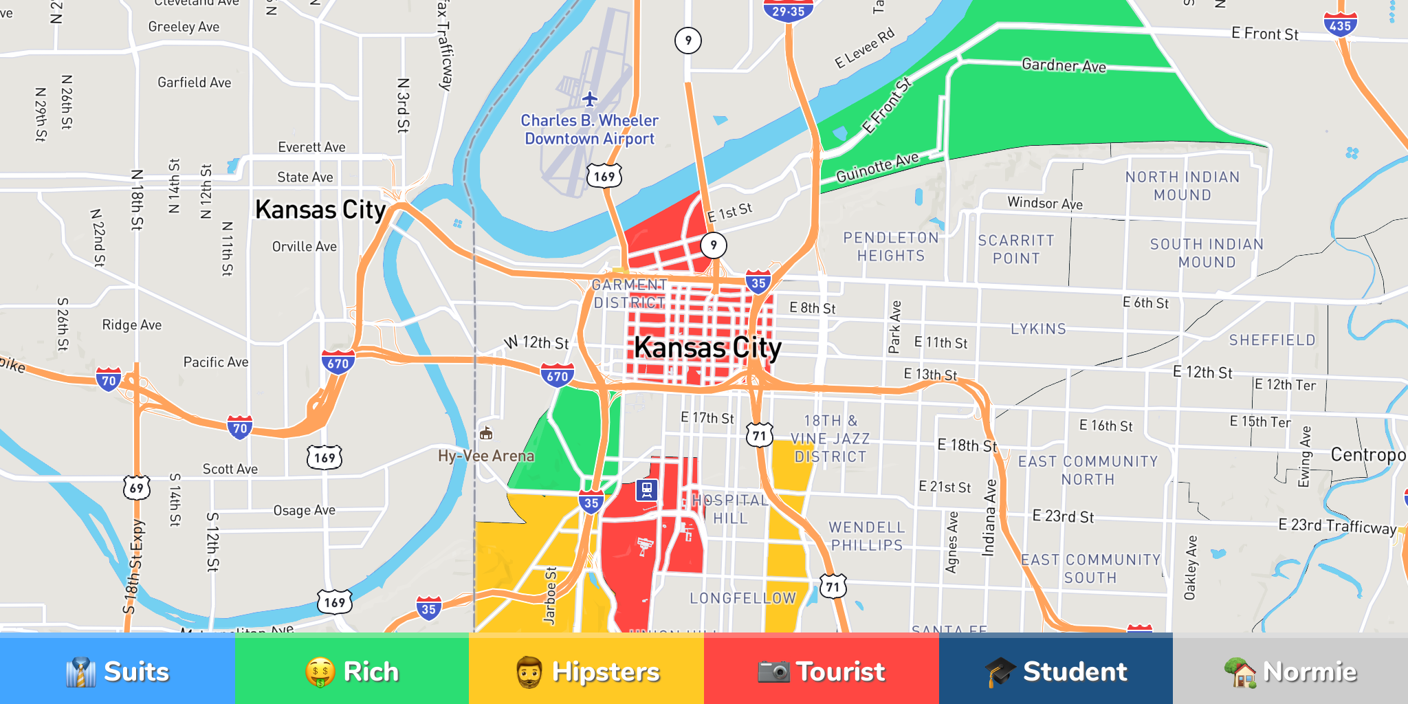 Wallpaper #JGeI9pIBSpphPi3-FYSo186 Kansas City Neighborhood Map