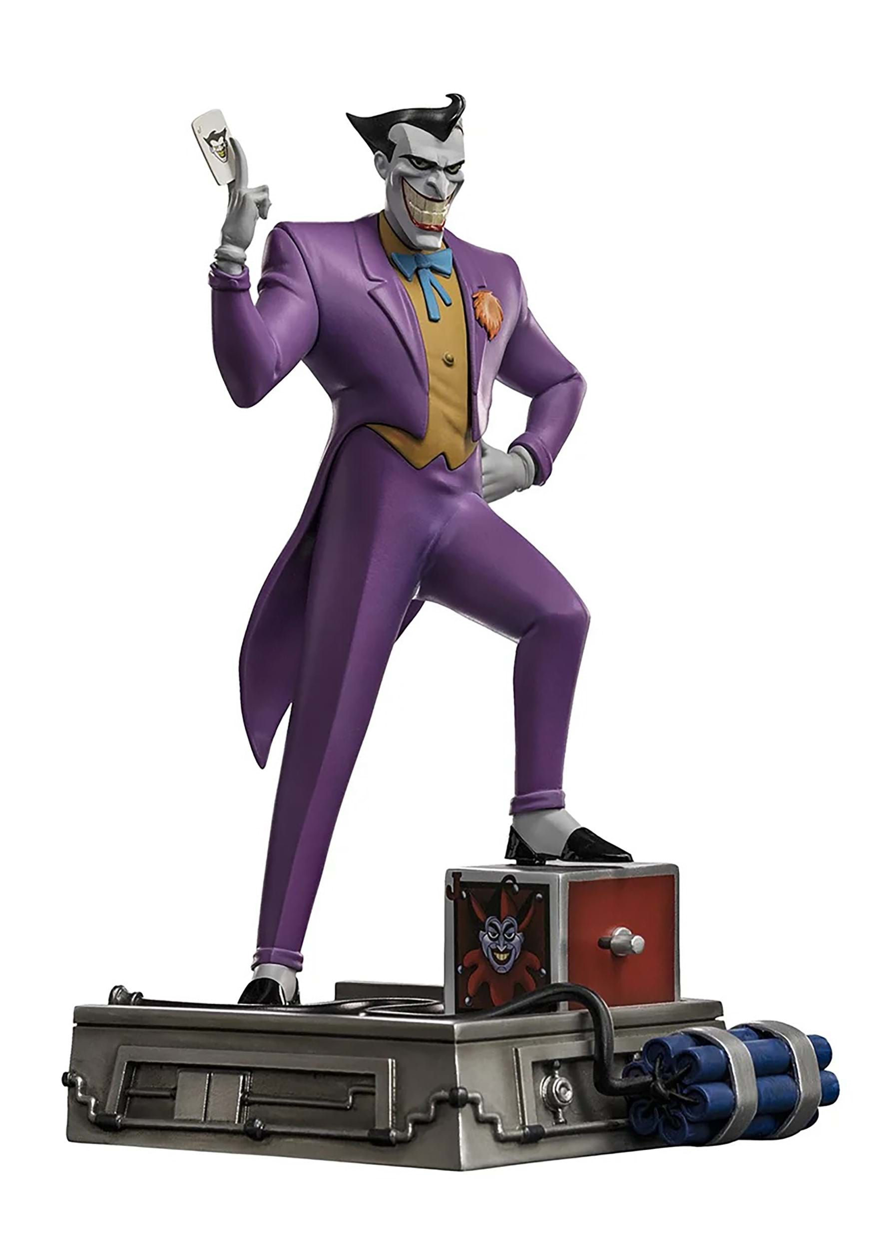 Wallpaper #Of_ra5MB3lSXT3zUwOml174 Batman the Animated Series Joker 110 Art Scale Figure