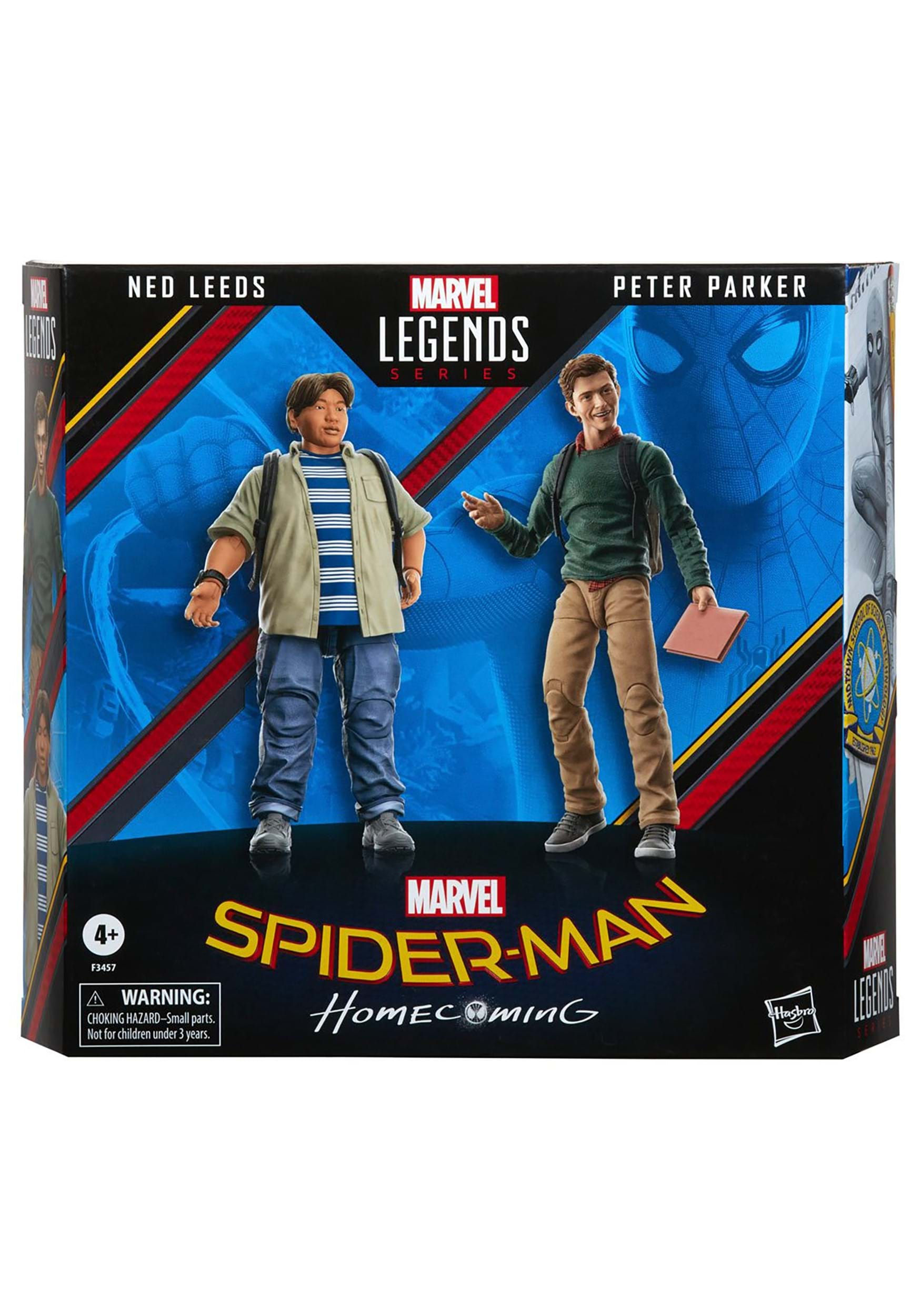Wallpaper #t-_6S5MBMN-XEVvVqTyE260 Spider Man Homecoming Marvel Legends Ned Leeds and Peter Parker 50 Off