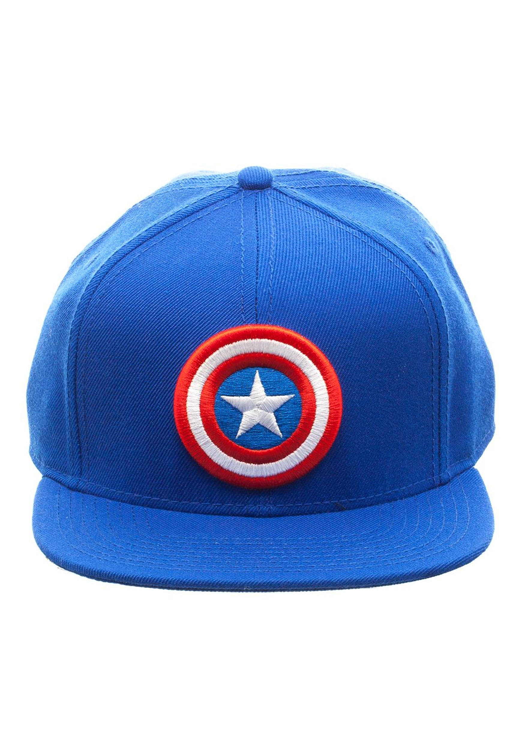 Wallpaper #JxkbNo8BtGB6xQ78ZqLY8 Captain America Logo Snap Back Blue Hat