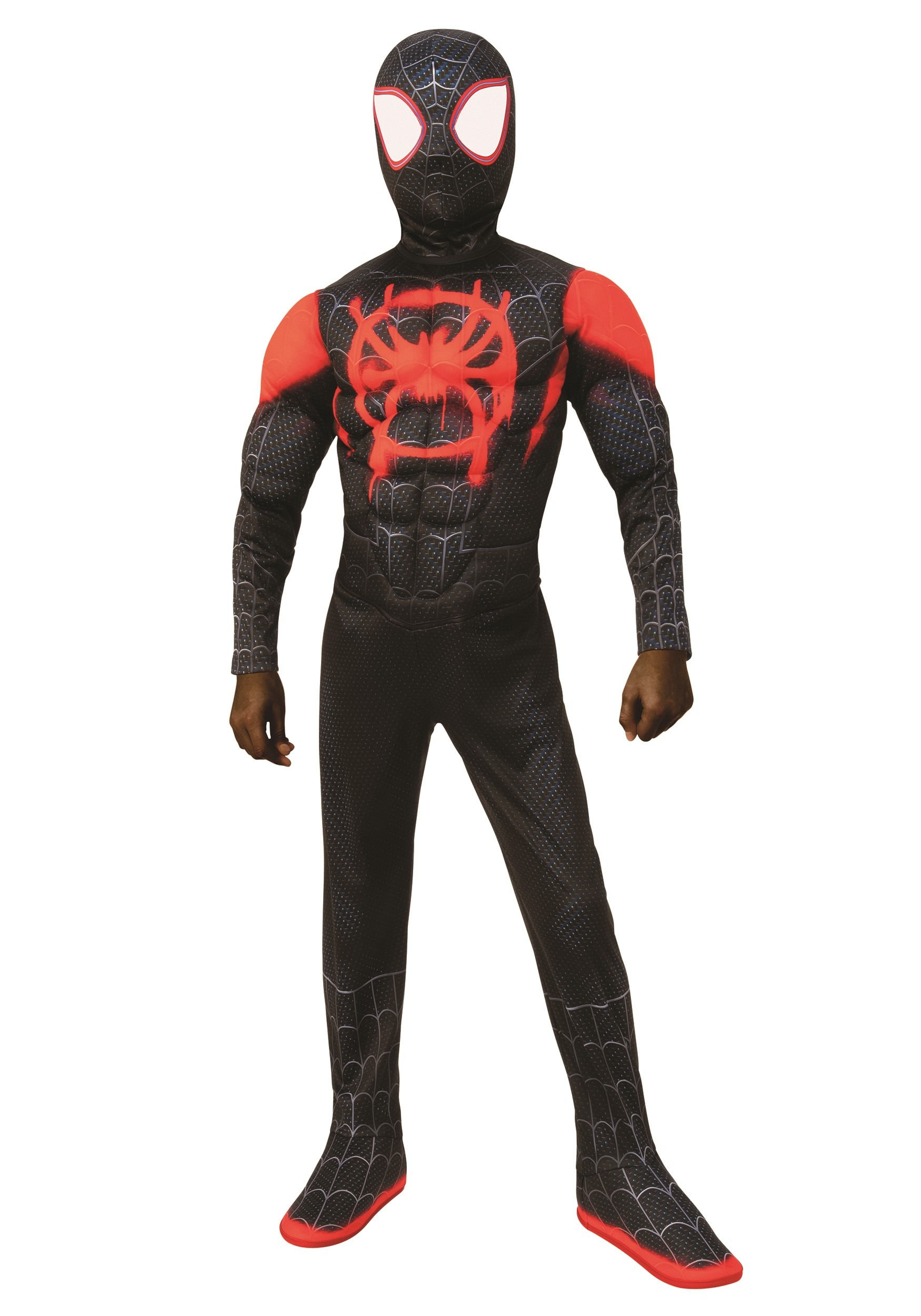 Wallpaper #OaUmMpMB0vj5YdARUdOy63 Spider Man Miles Morales Deluxe Costume for Kids